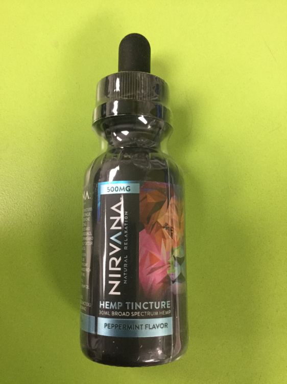 Nirvana CBD Tincture 500mg Peppermint